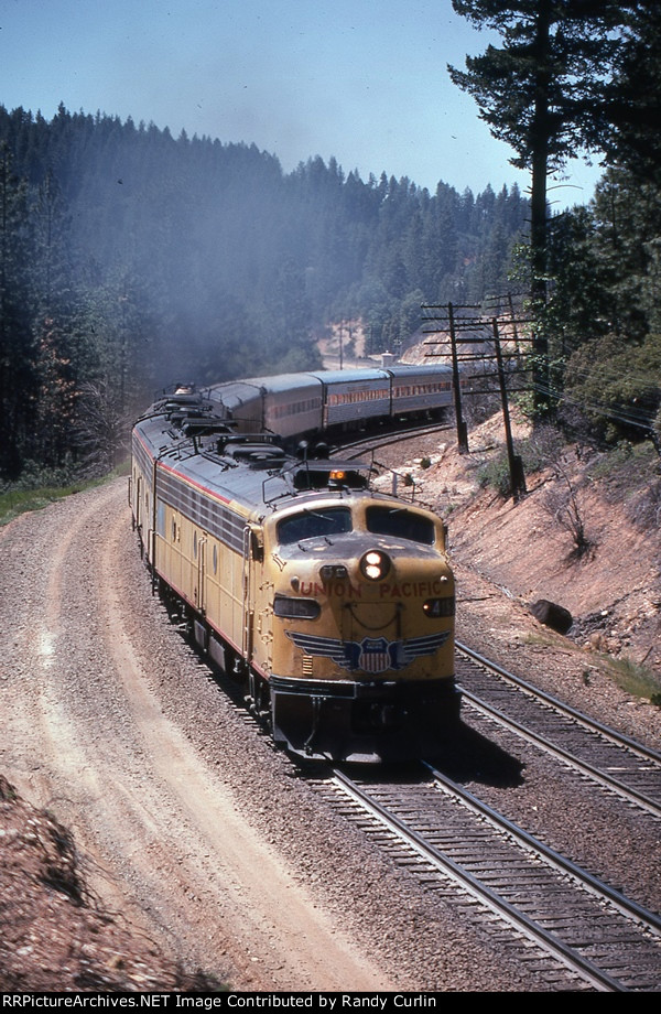 AMTK 415 on San Francisco Zephyr Amtrak #6